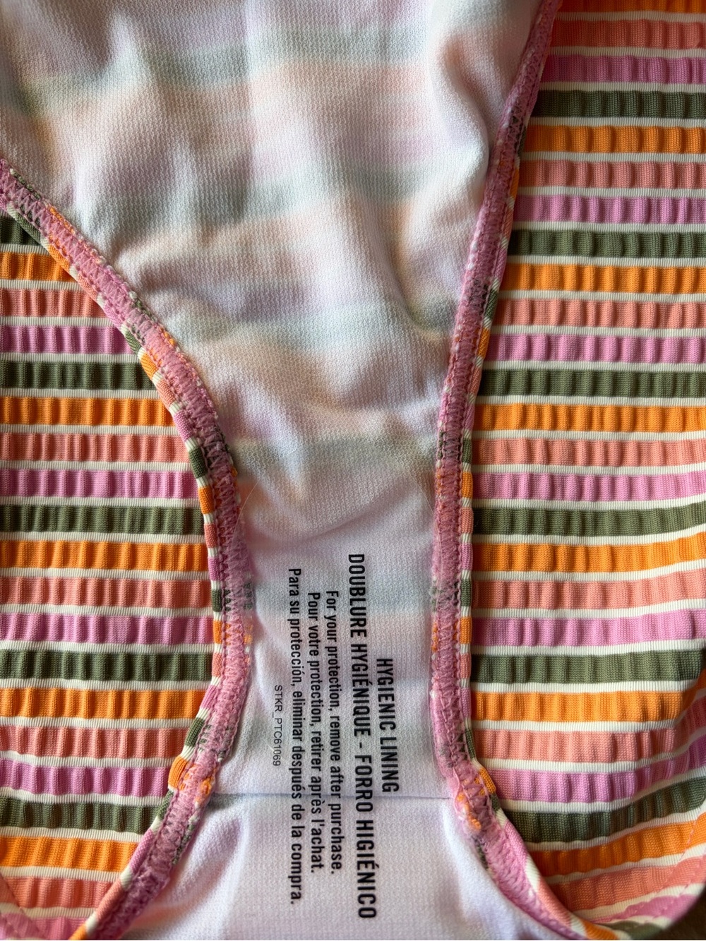 Roxy Girls’ Striped Swimsuit - Picture 4 of 4